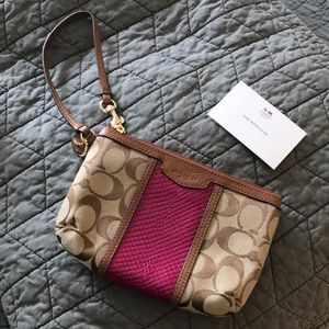 Coach Wristlet